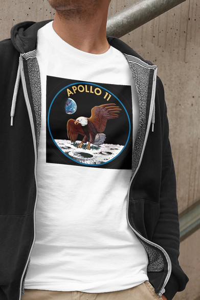 Koszulka z naszywką Apollo 11