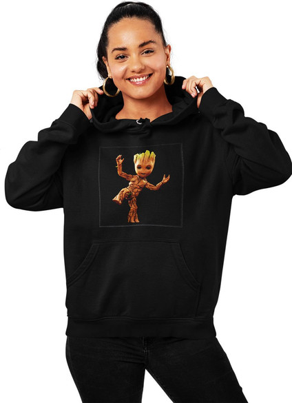 Bluza z naszywką I AM GROOT