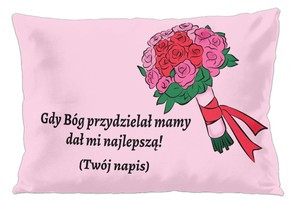 Poduszka na Dzień Matki dla Mamy DODAJ IMIĘ!
