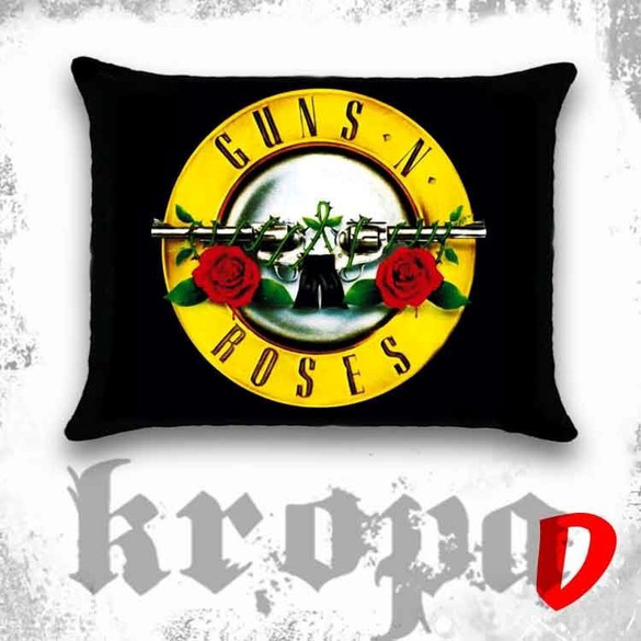 Poduszka Guns N’ Roses duża 58 cm 38 cm