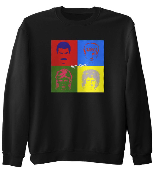 Bluza z naszywką Queen Hot Space 01