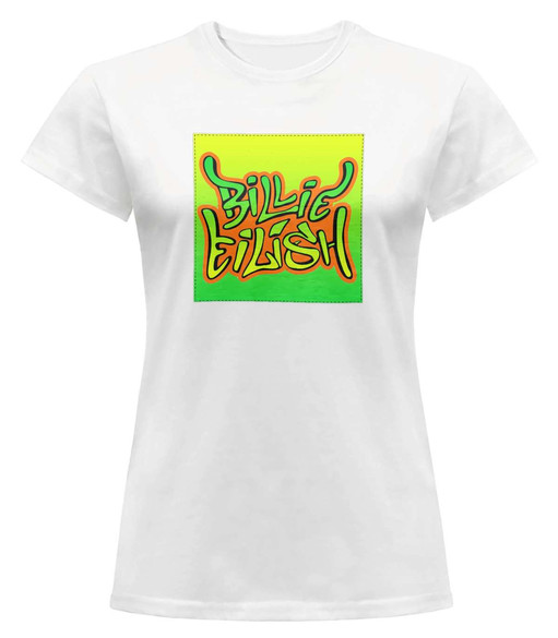 Bluzka damska z naszywką Billie Eilish 05