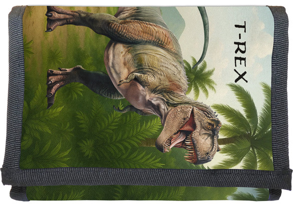 Portfel Dinozaury T-Rex + imię dziecka