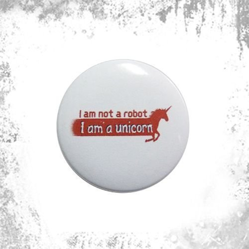 Przypinka I AM NOT A ROBOT