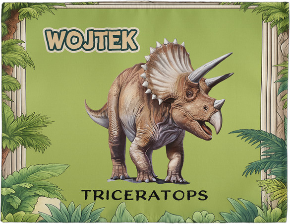 Podkładka na stół Dinozaury T-Rex + imię dziecka