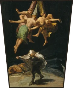 Ekran Lot czarowników Francisco Goya