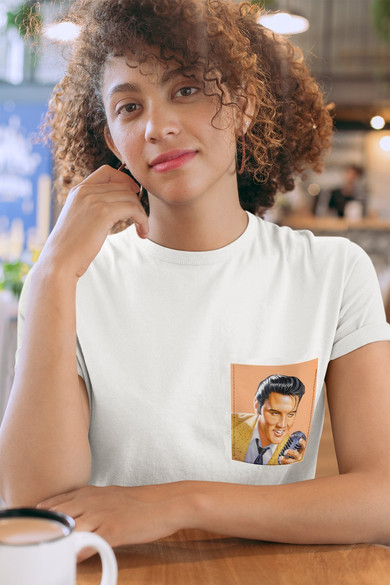 Koszulka z kieszonką ELVIS PRESLEY