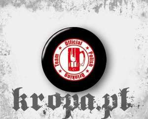 Przypinka OFFICIAL POLISH DRINKING TEAM