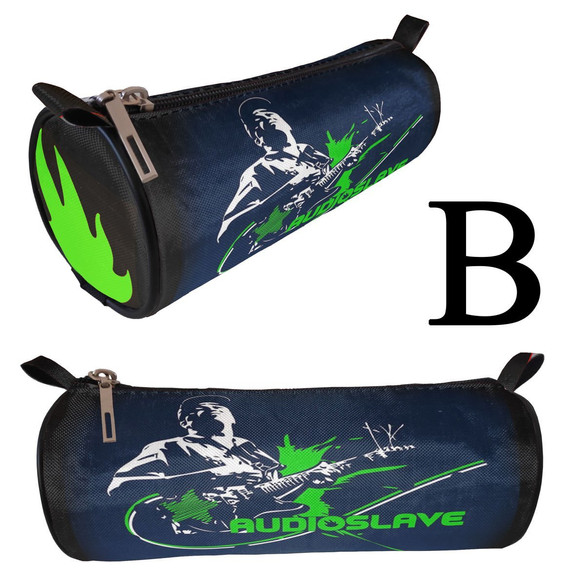 AUDIOSLAVE Piórnik szkolny tuba WZORY