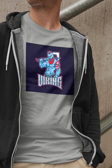 Koszulka z naszywką VIKING 02