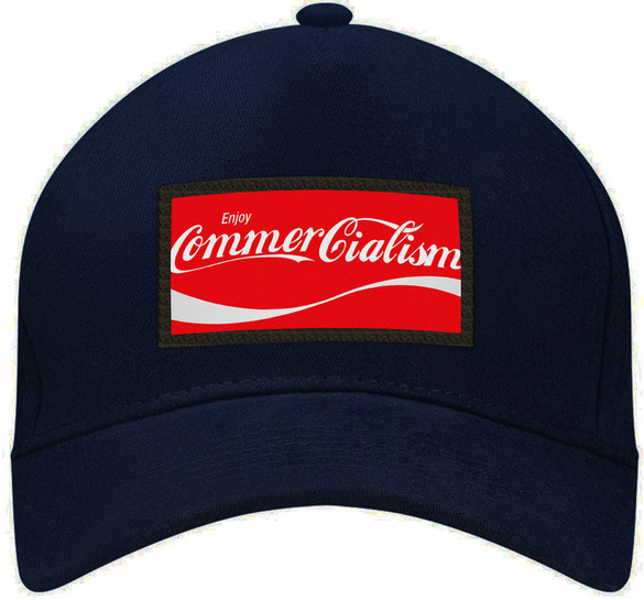 Czapka COMMER CIALISM bejsbolówka z naszywką
