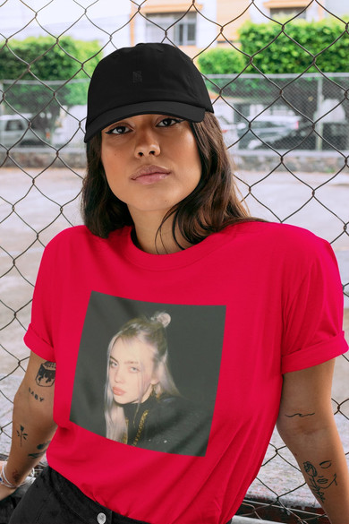 Koszulka z naszywką Billie Eilish 08
