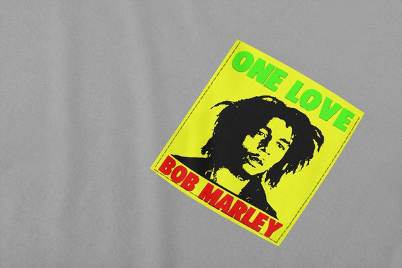 Koszulka z kieszonką BOB MARLEY ONE LOVE