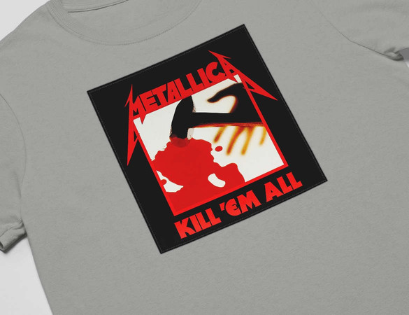 Koszulka z naszywką Metallica Kill...