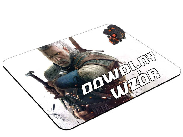 Podkładka mata pod mysz duża 60x40cm dowolny wzór