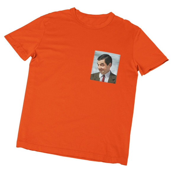 Koszulka z kieszonką JAŚ FASOLA MR BEAN