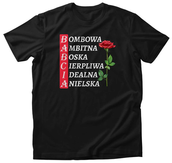 Koszulka na Dzień Babci Prezent dla kochanej babci