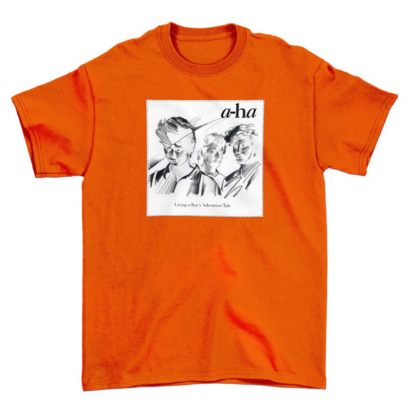 Koszulka z naszywką A-HA Living..
