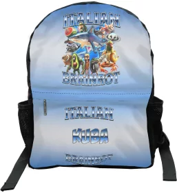 Plecak szkolny Italian Brainrot Ekipa większa Stworków włoskich brainrotów