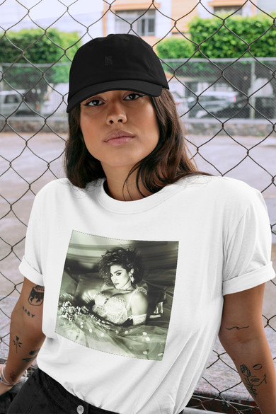 Koszulka z naszywką MADONNA young 02