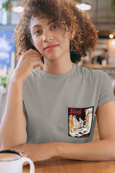 Koszulka z kieszonką RIOT