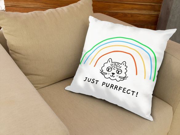 Poduszka Just purrfect!