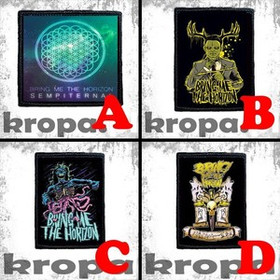 Naszywka BRING ME THE HORIZON 10 x 10 cm