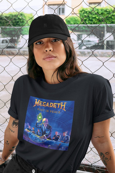 Koszulka z naszywką Megadeth Rust in...