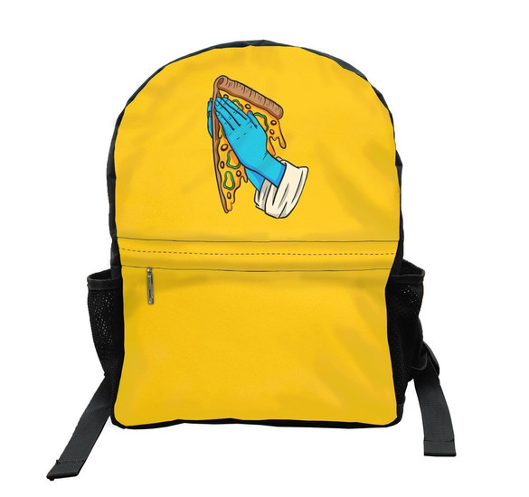 Plecak Szkolny PRAY FOR PIZZA Dodaj napis!