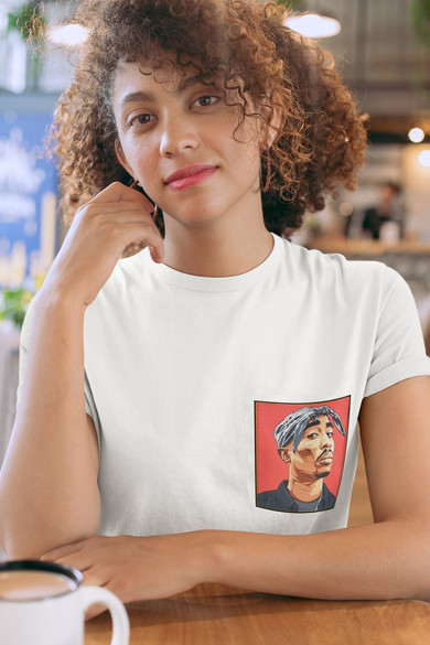 Koszulka z kieszonką TUPAK 01