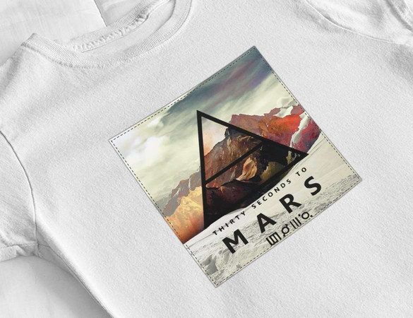 Bluzka damska z naszywką 30 Seconds To Mars 4