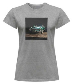 Bluzka damska z naszywką Mercedes classic