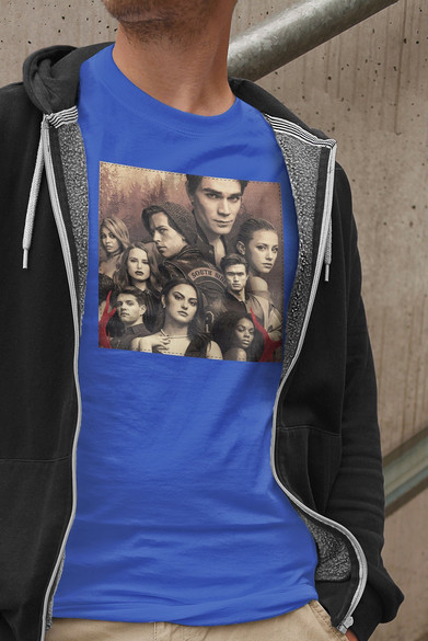 Koszulka z naszywką Riverdale squad