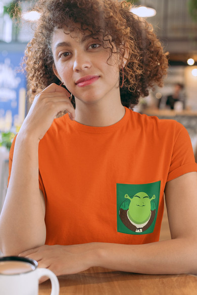 Koszulka z kieszonką SHREK