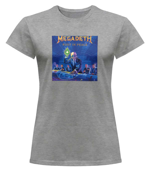 Bluzka damska z naszywką Megadeth Rust in...