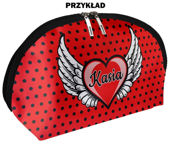 Kosmetyczka na Walentynki DODAJ NAPIS!