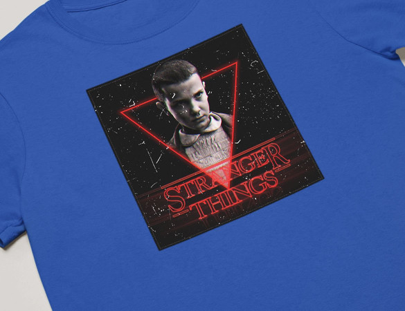 Koszulka z naszywką Stranger Things Eleven