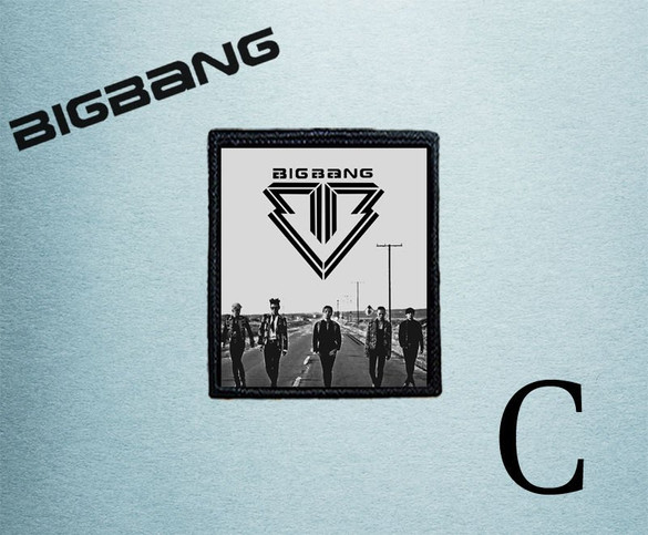 Naszywki BIG BANG K-POP  #BARDZO DUŻO WZORÓW#