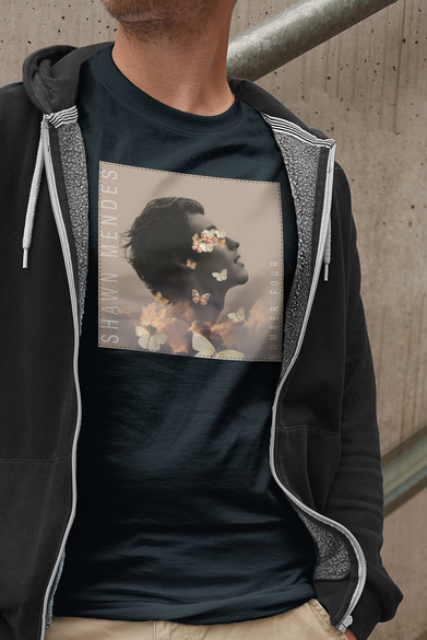 Koszulka z naszywką Shawn Mendes 05