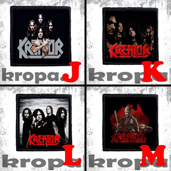 Naszywka KREATOR 10 x 10 cm  Dużo Wzorów!