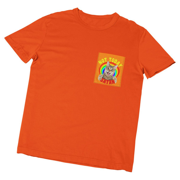 Koszulka z kieszonką NOT TODAY