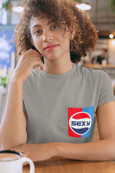 Koszulka z kieszonką SEXY