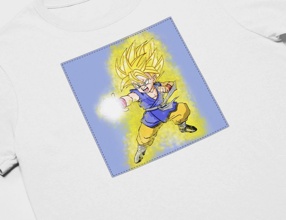 Koszulka z naszywką Dragon Ball 01