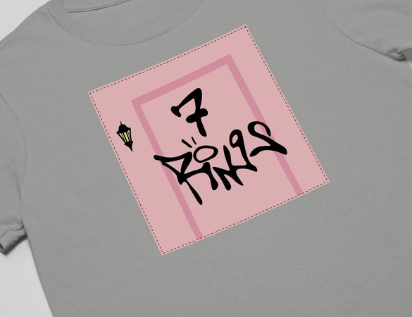 Koszulka z naszywką ARIANA GRANDE 08