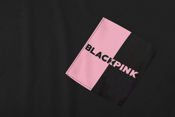 Koszulka z kieszonką BLACKPINK 02