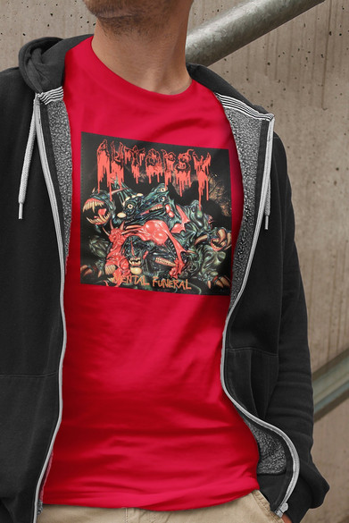 Koszulka z naszywką AUTOPSY Mental...