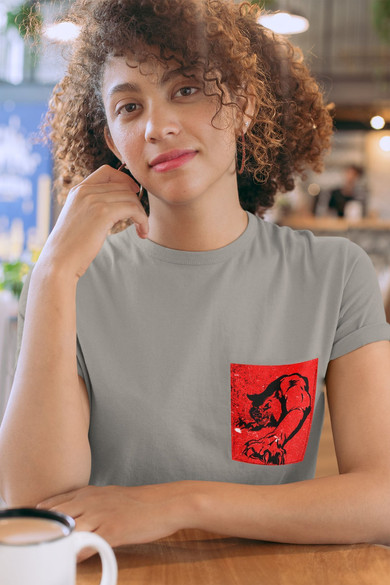 Koszulka z kieszonką BESTIA BEAST 