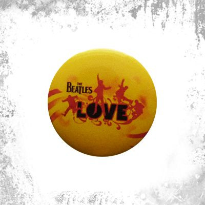 Przypinka THE BEATLES LOVE