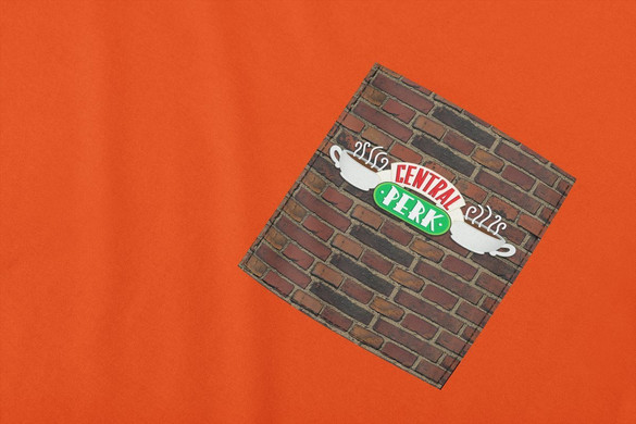 Koszulka z kieszonką FRENDS