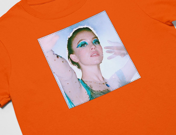 Koszulka z naszywką Euphoria Cassie